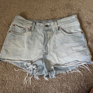 Levi jean shorts